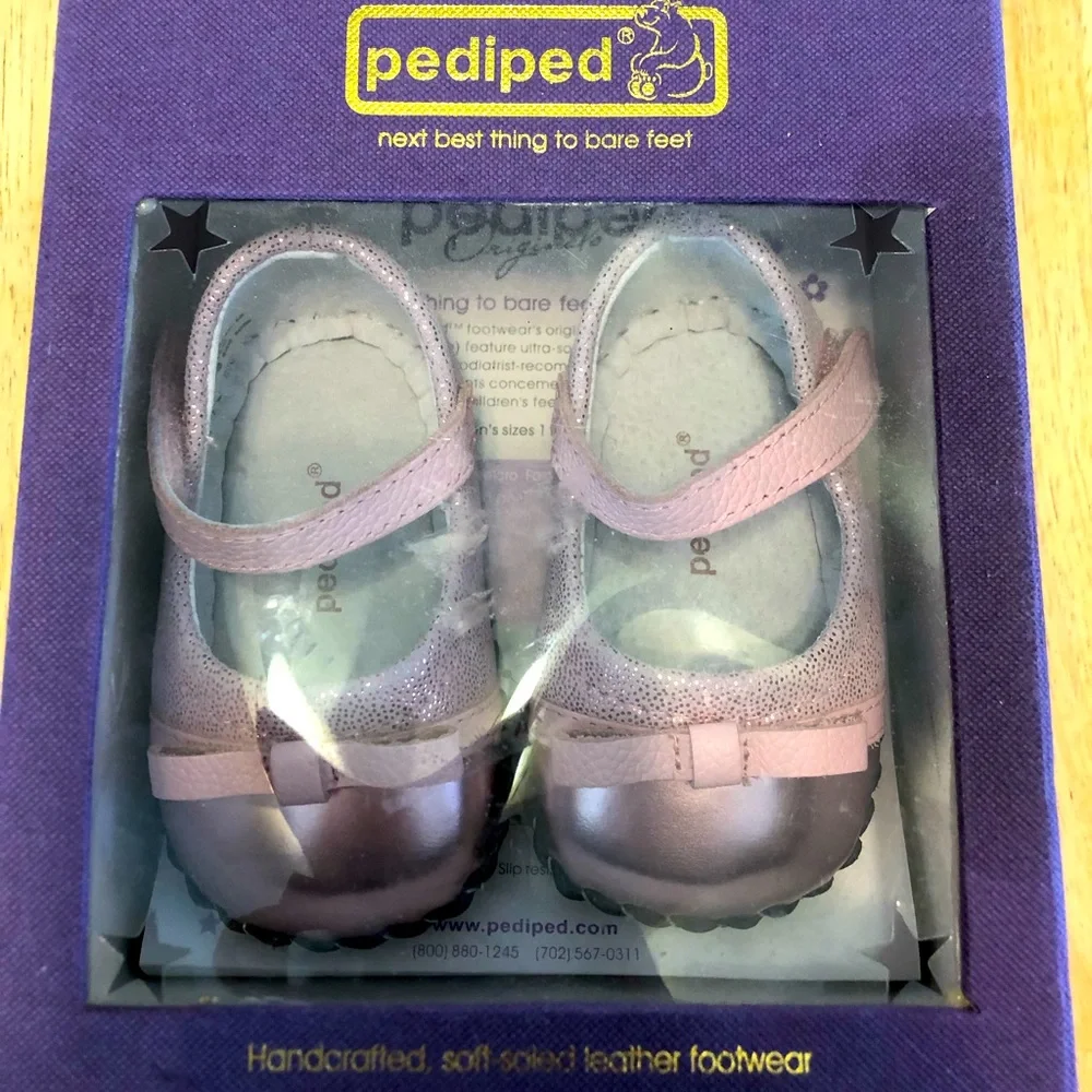 Pediped Penny Pink Baby Shoes XS 0-6 Months